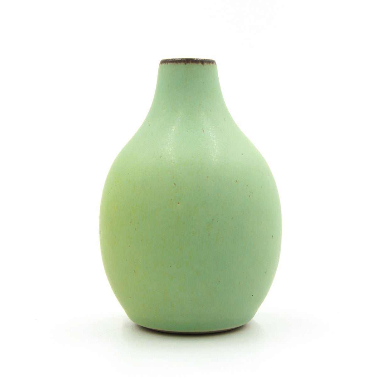 Dark Rim vase #1081