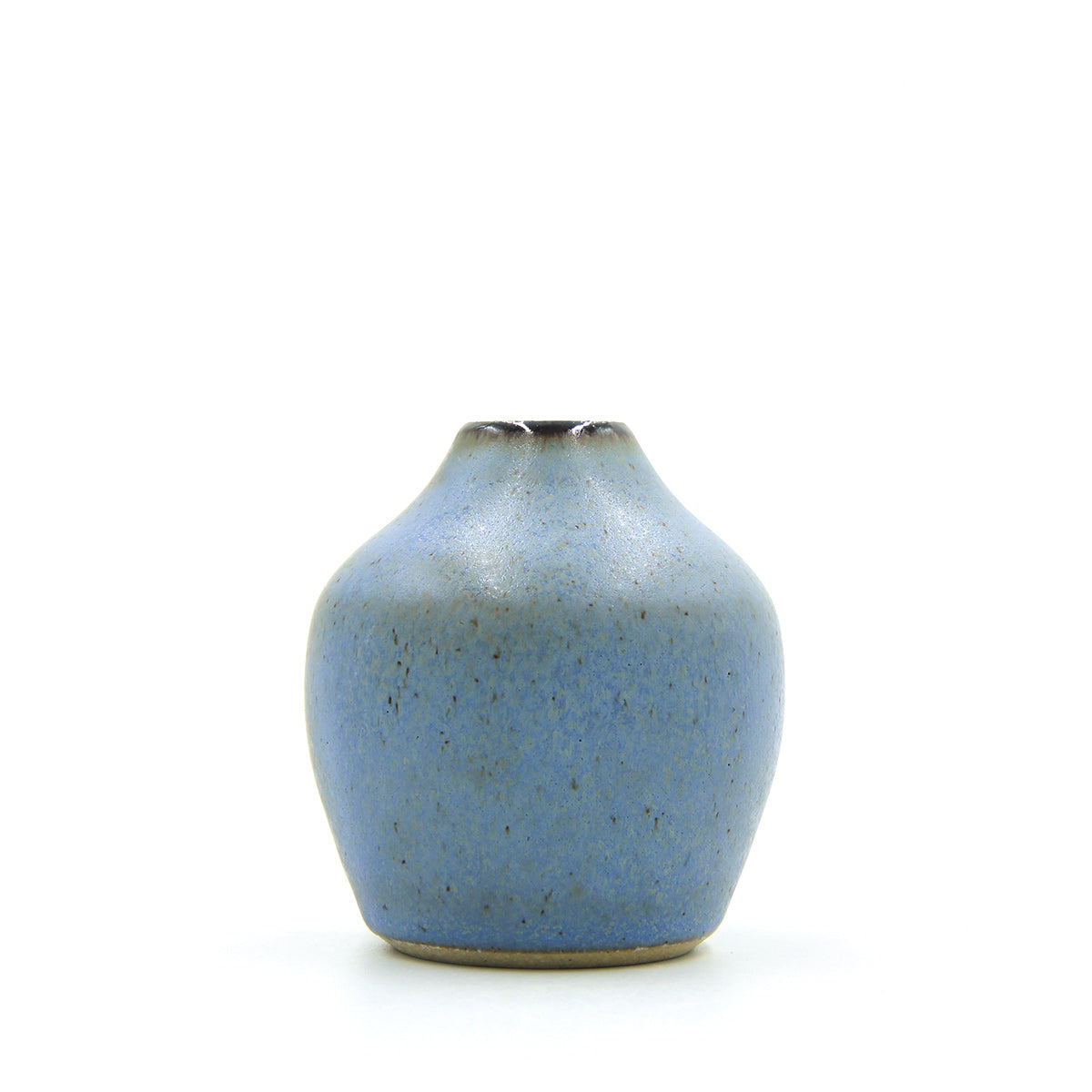 Dark Rim vase #1093