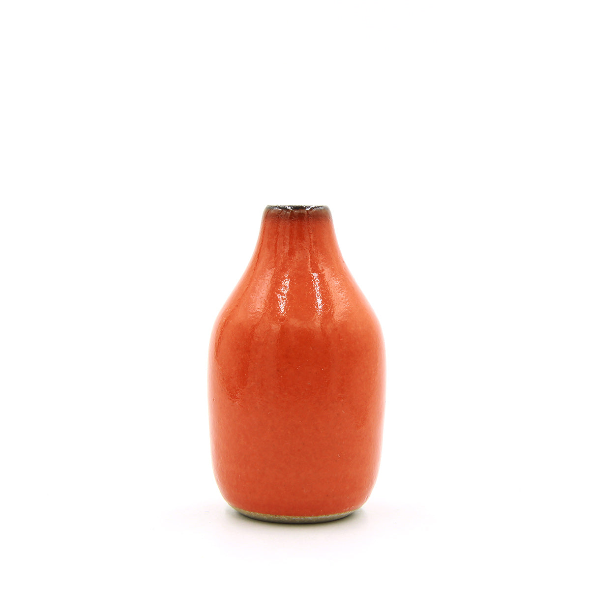 Dark Rim vase #1098