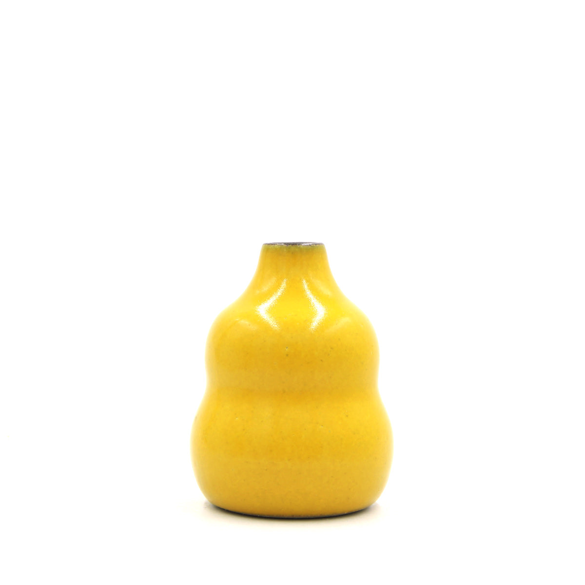 Dark Rim vase #1118