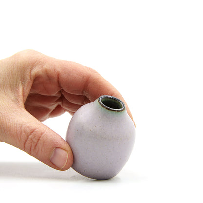 Dark Rim vase #1097
