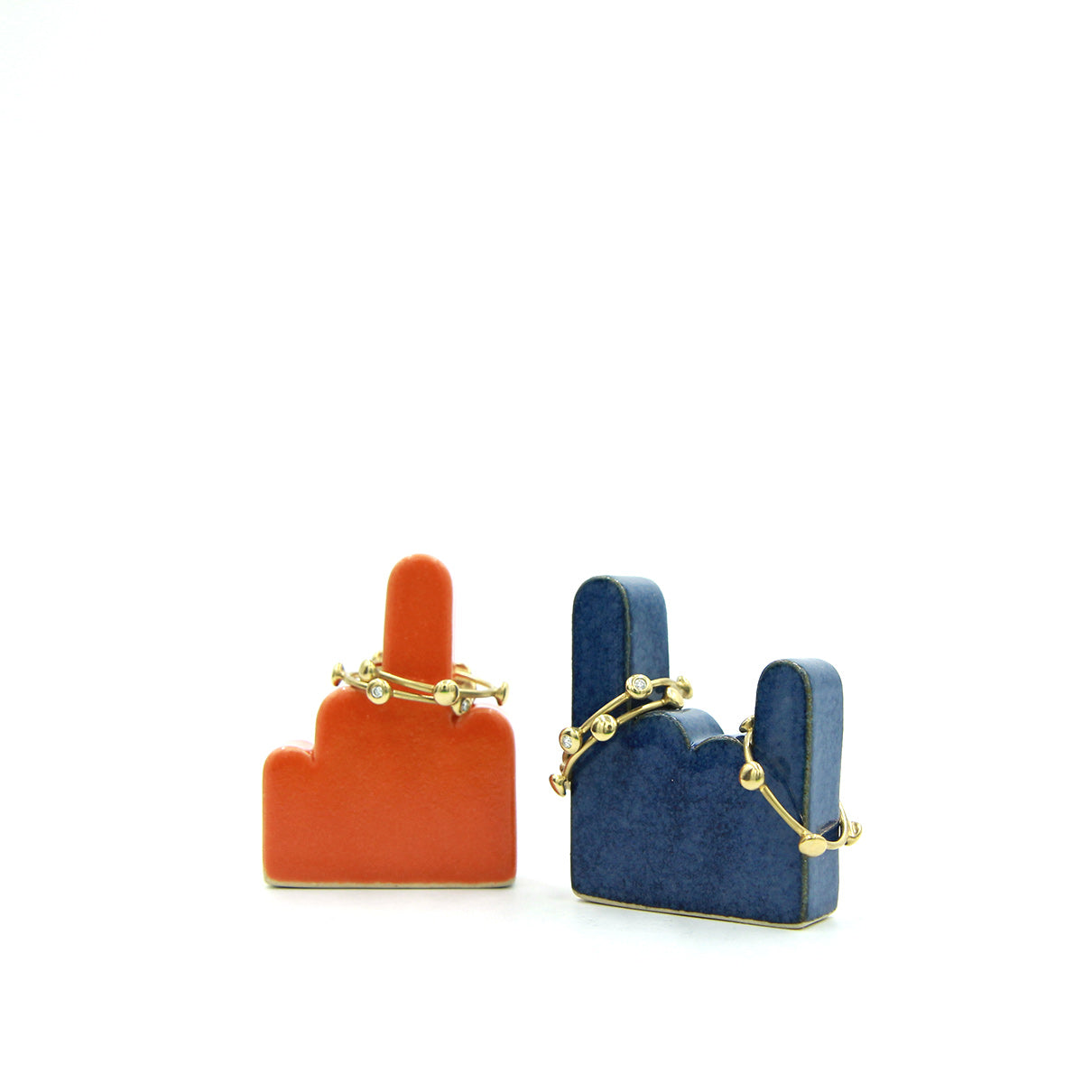 Digit Ringholder - Rock On - Peach