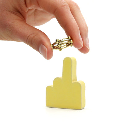 Digit Ringholder - Middle - Citron