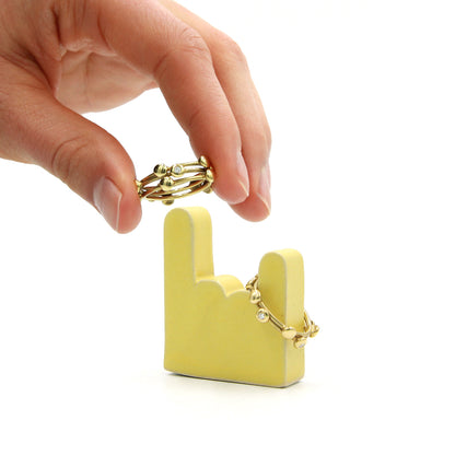 Digit Ringholder - Rock On - Citron