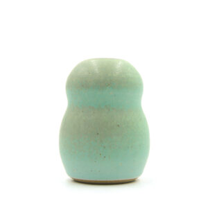 Vase mit dunklem Rand #1095