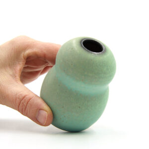 Alternative view of Vase mit dunklem Rand #1095