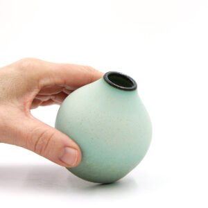 Alternative view of Dark Rim vase #1149