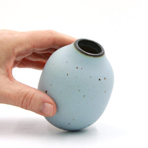 Alternative view of Dark Rim vase #1164