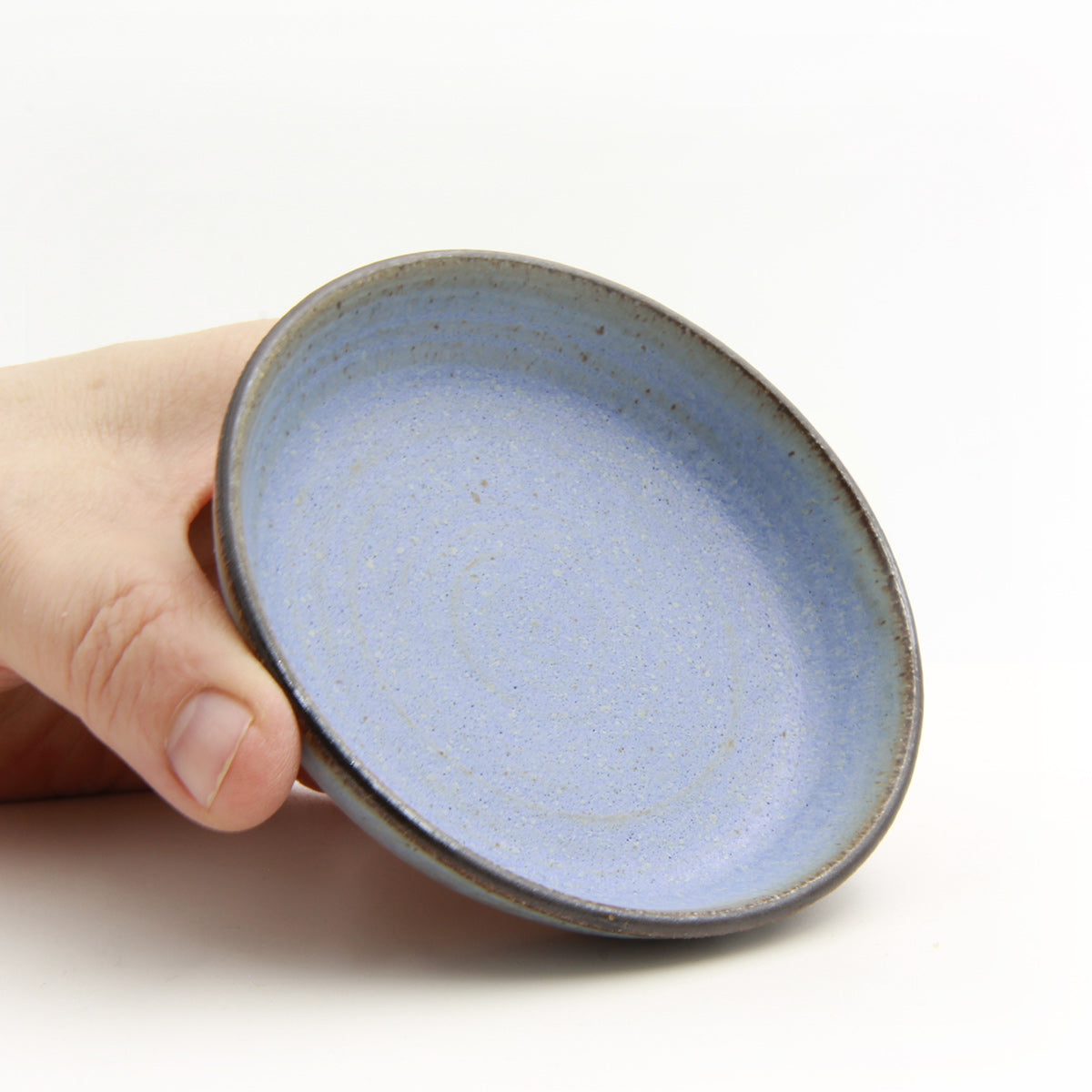 DR B1 niedrig - kleine flache Schale - Azul