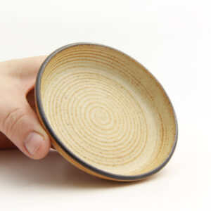 DR B1 niedrig - kleine flache Schale - Caramelo