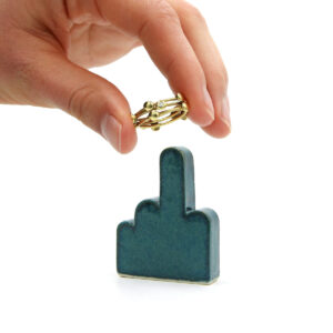 Alternative view of Ziffernringhalter - Mitte - Männlich