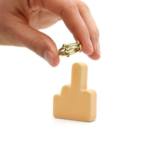 Alternative view of Digit Ringholder - Middle - Peach