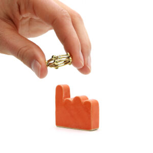 Digit ringholder - pinky - ORANGE