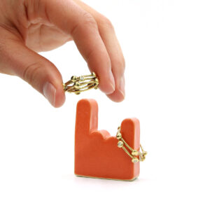 Alternative view of Digits - Ringhalter - Rock On - Orange