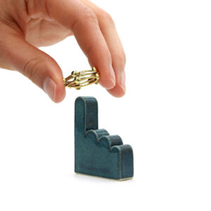 Alternative view of Ziffernring-Halter - Uno - Männlich