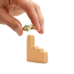 Digit ringholder - uno - PEACH