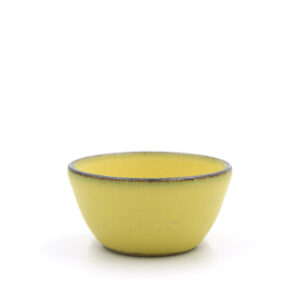 Dark Rim lille skål CITRON