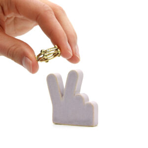 peace ringholder - GUM - paz