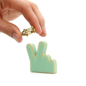 peace ringholder - MINT - paz
