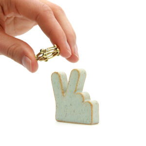 peace ringholder - NUBE - paz